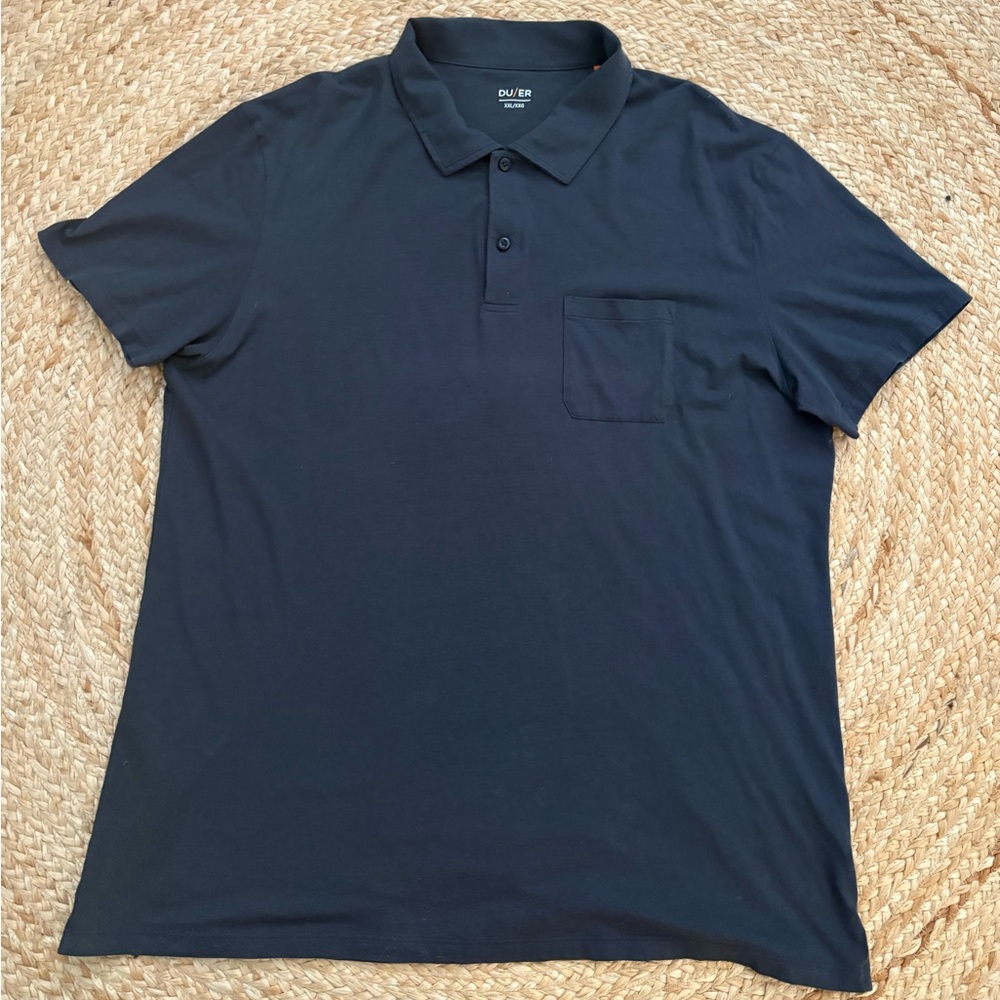 Short Sleeve Dark Grey Polo